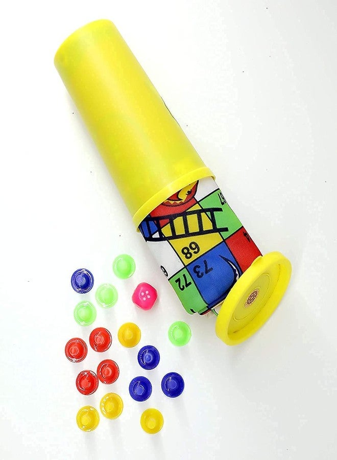 EXPORTTANZA 2 in 1 Ludo and Snake and Ladder Board Game, Multicolor (Snake Ladder and Ludo), Kid - Image 3